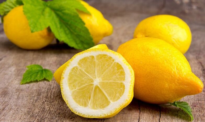 citron na plísně nohou